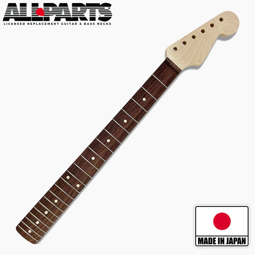 Replacement Chunky Rosewood Neck for Strat, No Finish