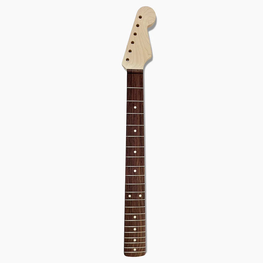 Replacement Chunky Rosewood Neck for Strat, No Finish, Full