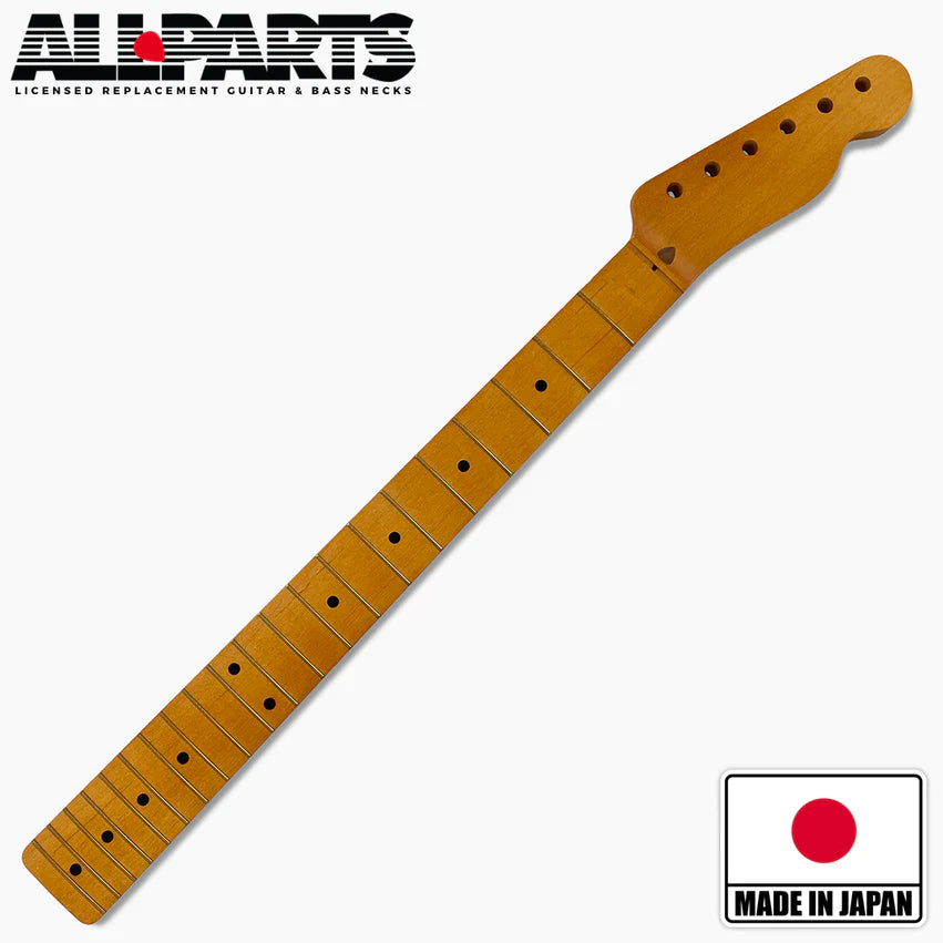 Replacement Chunky Ultrathin Finish Neck for Telecaster, Maple, 21 Frets