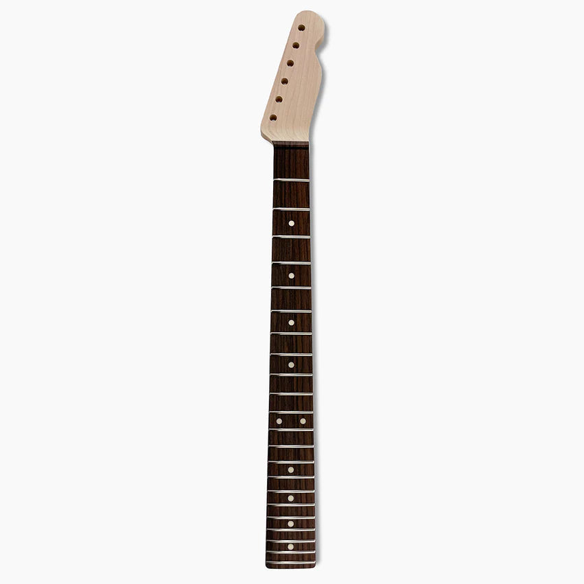 Replacement Rosewood 22 Fret Neck for Tele, No Finish, Full