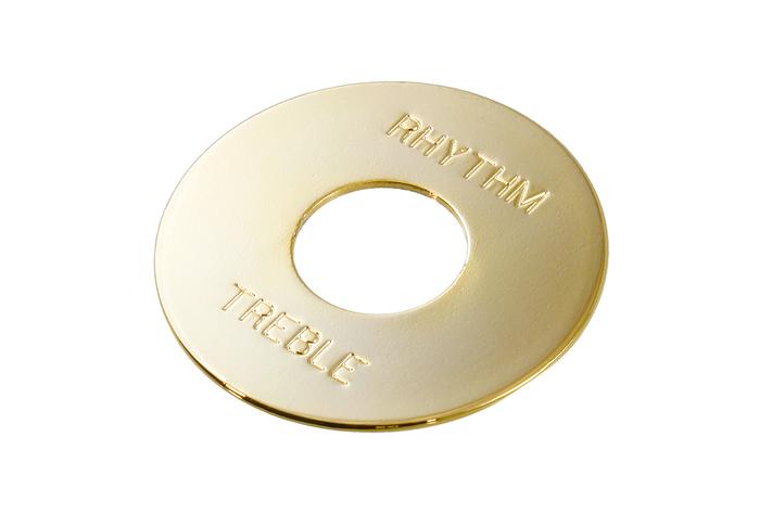 Metal Rhythm/Treble Ring for Toggle Switch, Gold