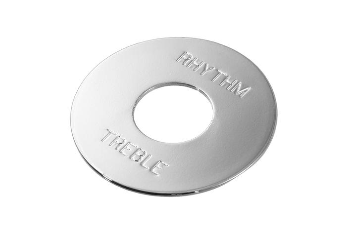 Metal Rhythm/Treble Ring for Toggle Switch, Chrome