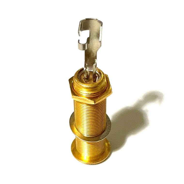 Gold Switchcraft Barrel Jack Socket