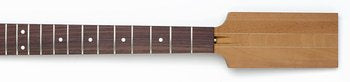 Paddle Head Neck With Angled Headstock, Mahogany with Rosewood Fingerboard