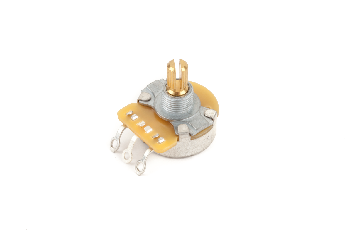 Master Volume Pot for Jazzmaster, 1 meg Linear, Split shaft Genuine