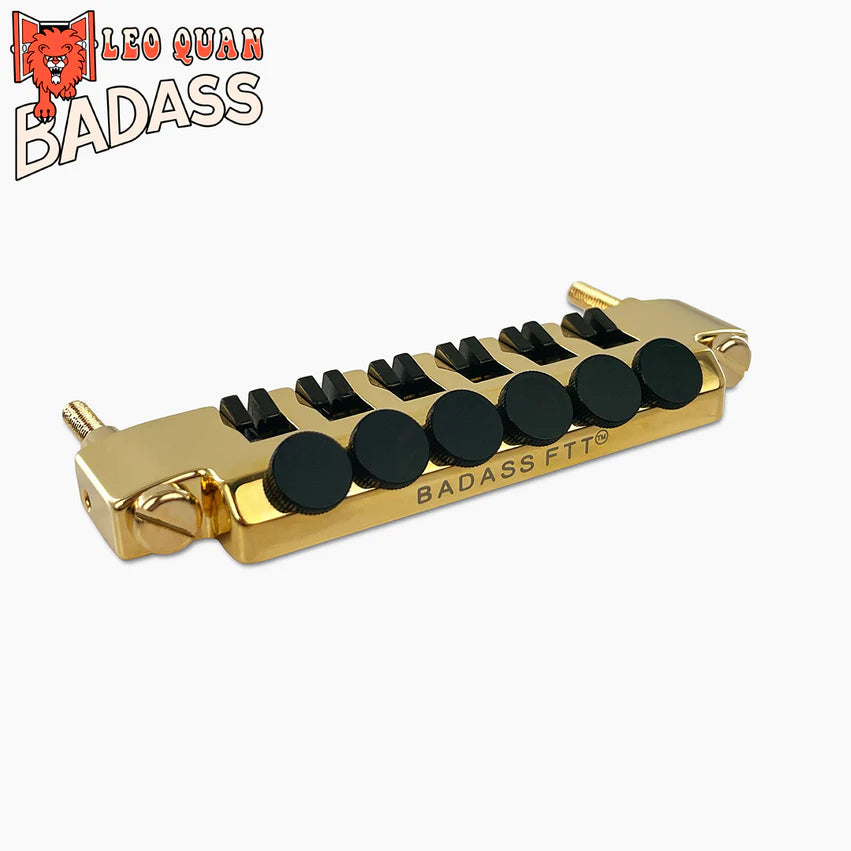 Leo Quan® Badass FTT™ Fine Tuner Tailpiece, Gold
