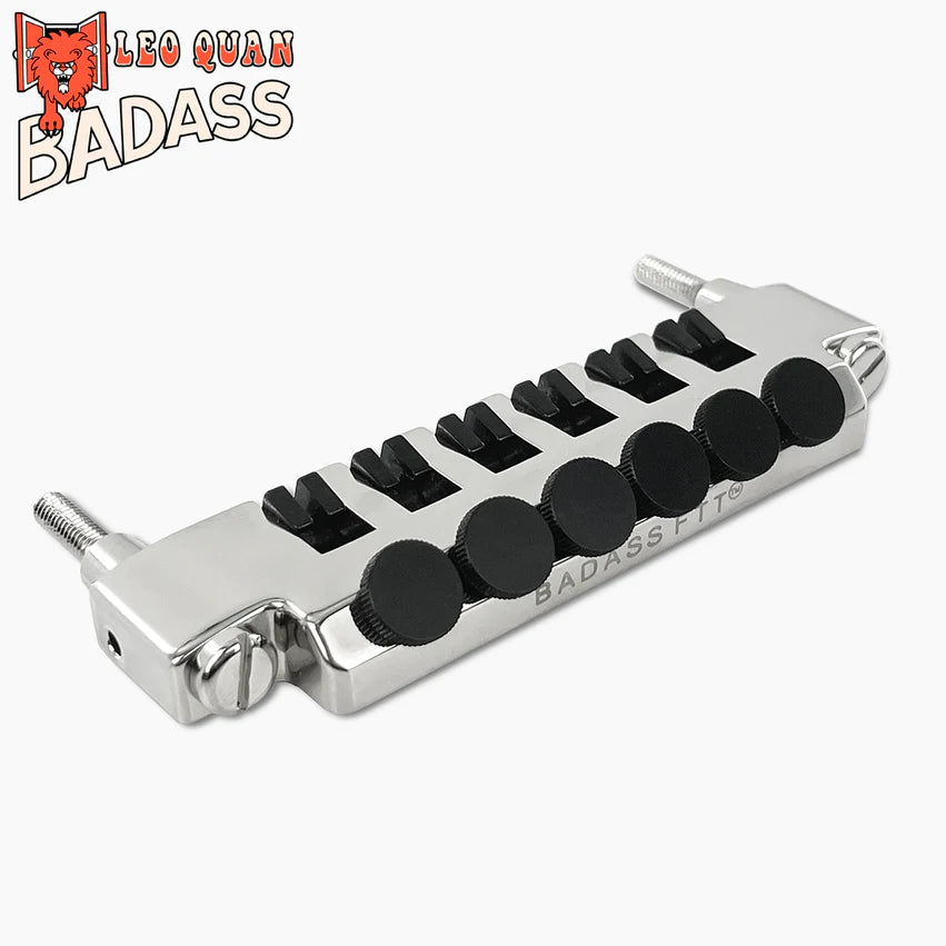 Leo Quan® Badass FTT™ Fine Tuner Tailpiece, Chrome