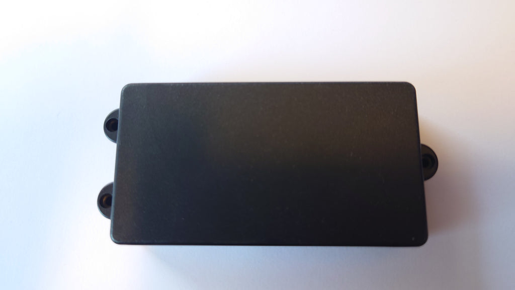 Music Man Bass Pickup Cover, No Holes, Black (4 String), Mojotone