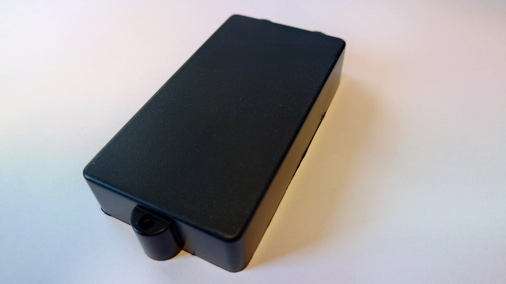 Music Man Bass Pickup Cover, No Holes, Black (4 String), Mojotone