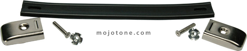 Amp handle - black plastic strap handle w/mounting hardware | Allparts UK