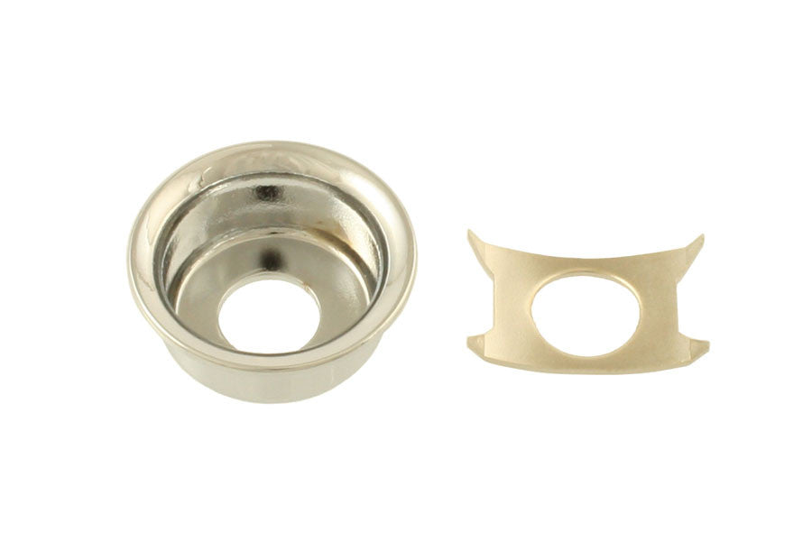 Input Cup Jackplate for Telecaster, Nickel