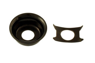 Input Cup Jackplate for Telecaster. Black