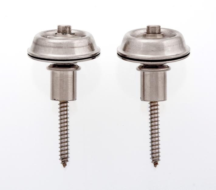 Dunlop Flush Mount Strap Lock Set Allparts UK Ltd