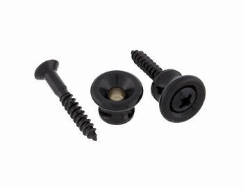 Gotoh Gibson Style Strap Buttons, Black
