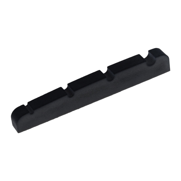 Black Plastic Slotted Nuts for Bass