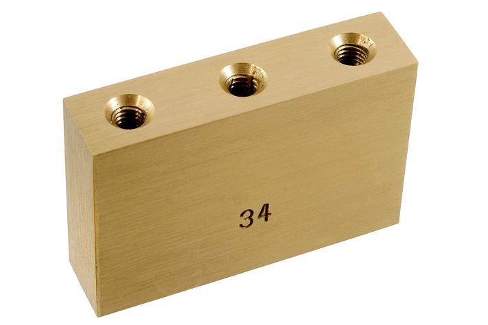Short Tremolo Block for Floyd Rose & Schaller Locking Tremolos, 34mm