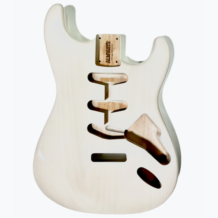 Strat Replacement Body Alder with Polyurethane Finish See