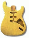 Allparts Replacement Body for Strat - Non-Tremolo Routing - See Throug ...