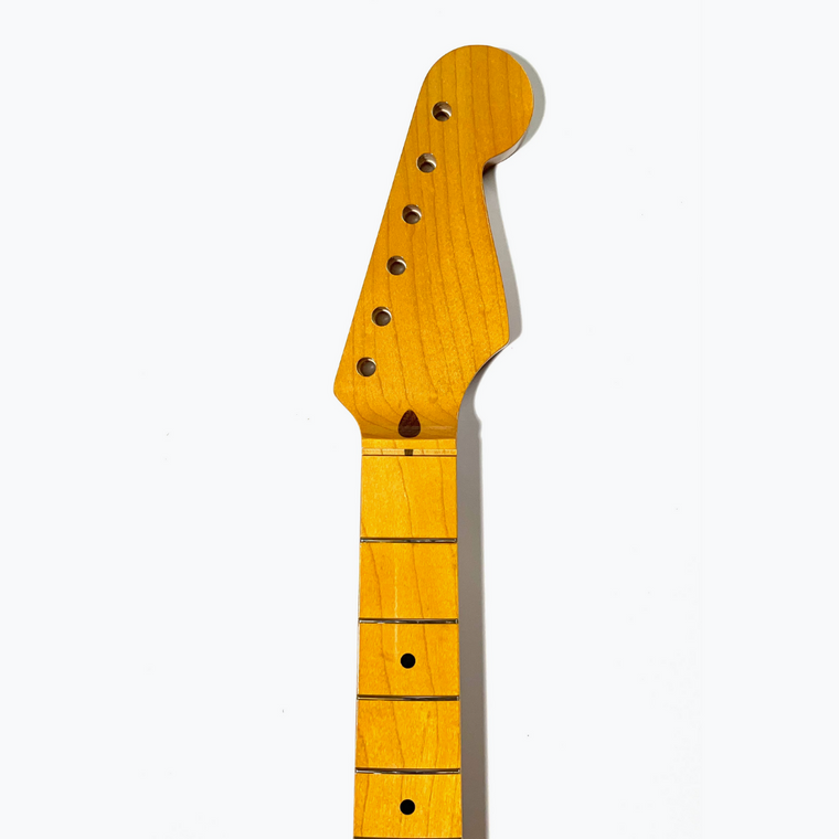 Guitar neck Replacement neck for Strat solid maple with