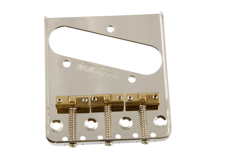 WILKINSON - Pontets Telecaster Laiton Compensés BP2327-008 - Ferré Musique - Le spécialiste de