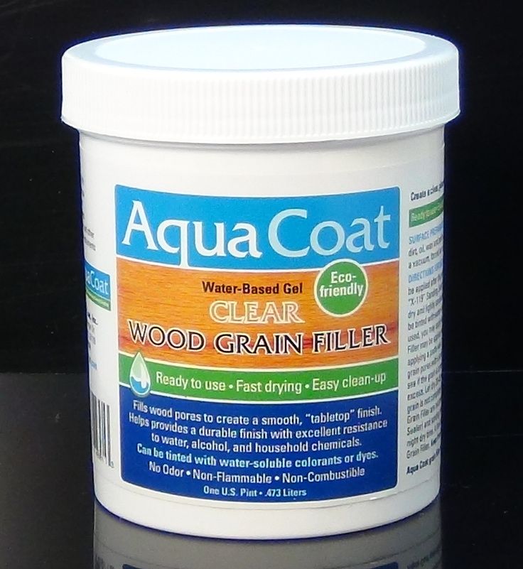 Aqua Coat Clear Wood Grain Filler Allparts UK