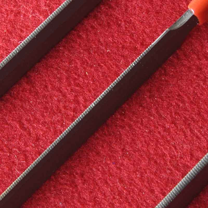 Set of 3 Bass Guitar nut files from Hosco Allparts UK